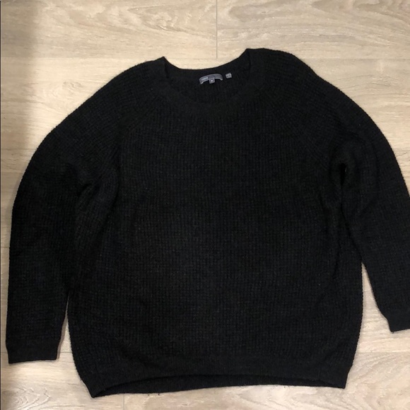 Vince Waffle Knit Oversized Sweater